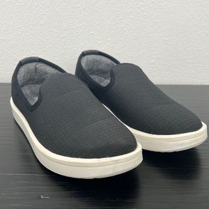 Allbirds Women’s Wool Loungers Classics True Black Cream Sole Slip Shoe Size 8
